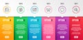 Refresh bitcoin, Approved mail and Browser window icons set. Vector