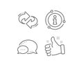 Refresh, change arrow line icon. Rotation Arrowhead. Vector