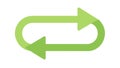 Refresh Cycle Arrow, Repeat Process Reload Icon Vector, vector design Generative AI Royalty Free Stock Photo