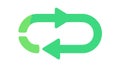 Refresh Cycle Arrows Loop Repeat Icon, vector design Generative AI Royalty Free Stock Photo