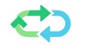 Refresh Cycle Reload Sync Arrows, vector design Generative AI Royalty Free Stock Photo