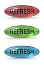 Refresh button Royalty Free Stock Photo