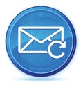 Refresh email icon midnight blue prime round button Royalty Free Stock Photo