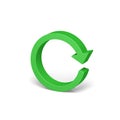 Refresh icon. Reload. Arrow. Isolated.