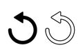 Refresh icon . Reload icon vector. Update icon Royalty Free Stock Photo