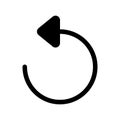 Refresh Icon Vector Symbol Design Illustration Royalty Free Stock Photo