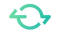 Refresh Loop Cycle Icon, Update Reload Action Button, vector design Generative AI Royalty Free Stock Photo