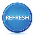 Refresh midnight blue prime round button Royalty Free Stock Photo