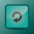 refresh or reload button. Vector illustration decorative design Royalty Free Stock Photo