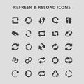 Refresh and Reload Icons