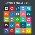 Refresh and Reload Icons