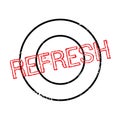 Refresh rubber stamp