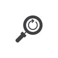 Refresh search vector icon