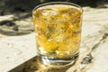 Refreshing Alcoholic Scotch and Soda