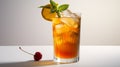 Refreshing Arnold Palmer Tea With Cherry: Perfect For Summer Picnics