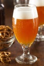 Refreshing Belgian Amber Ale Beer Royalty Free Stock Photo