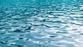 refreshing blue swimming pool water as a background. Royalty Free Stock Photo