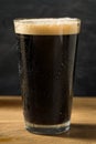 Refreshing Boozy Dark Stout Beer Royalty Free Stock Photo