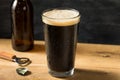 Refreshing Boozy Dark Stout Beer Royalty Free Stock Photo