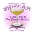 Sidecar Cocktail New Orleans French Quarter Bourbon Street Louisiana