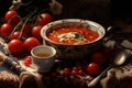 gazpacho tomato soup Royalty Free Stock Photo