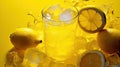 refreshing citron lemon yellow