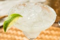 Refreshing Cold Boozy Frozen Tequila Margarita