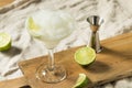 Refreshing Cold Boozy Frozen Tequila Margarita