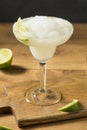 Refreshing Cold Boozy Frozen Tequila Margarita