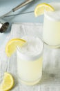 Refreshing Cold Egg Gin Fizz Royalty Free Stock Photo