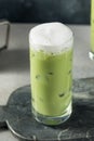 Refreshing Cold Foam Iced Matcha Latte