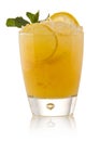 Refreshing cold lemon Cocktail