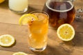 Refreshing Cold Lemonade and Iced Tea Royalty Free Stock Photo