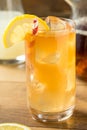 Refreshing Cold Lemonade and Iced Tea Royalty Free Stock Photo