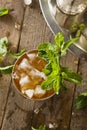 Refreshing Cold Mint Julep Royalty Free Stock Photo