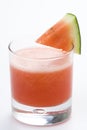 Refreshing cold watermelon juice