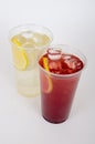 Refreshing and Cool Frozen Fruit Slush Drink