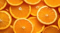 refreshing cool orange background