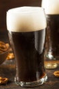Refreshing Dark Stout Beer Royalty Free Stock Photo
