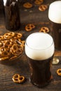 Refreshing Dark Stout Beer Royalty Free Stock Photo