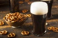Refreshing Dark Stout Beer Royalty Free Stock Photo