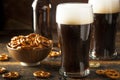 Refreshing Dark Stout Beer Royalty Free Stock Photo