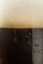 Refreshing Dark Stout Beer Royalty Free Stock Photo