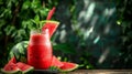 Refreshing Delight: Unveiling the Irresistible Watermelon Smoothie