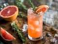 A Refreshing Grapefruit Cocktail