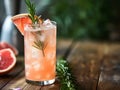 A Refreshing Grapefruit Cocktail