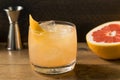 Refreshing Grapefruit Radler Ccoktail Royalty Free Stock Photo