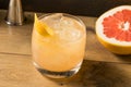 Refreshing Grapefruit Radler Ccoktail Royalty Free Stock Photo