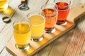 Refreshing Hard Cider Flight