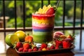 Rainbow Smoothie Delight